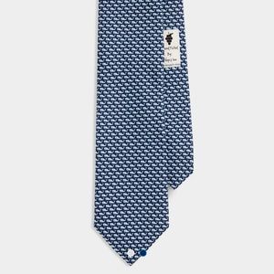 Vineyard Vines Blue and White Whale Tie Men's